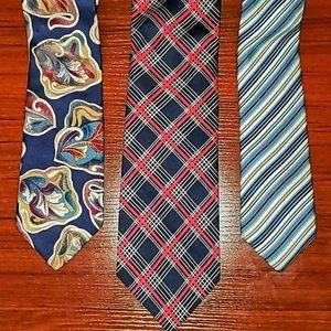 Christian Dior 3 Tie Bundle